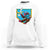 Funny Monkey Playing Baseball With Banana Sweatshirt Sport Humor Gift - Wonder Print Shop