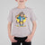 Funny Baseball T Shirt For Kid Monkey Playing Baseball Sport Humor Gift - Wonder Print Shop