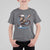 Funny Chimpanzee Swinging Bat Baseball T Shirt For Kid Sport Humor Gift - Wonder Print Shop