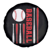 Patriotic Baseball American Flag Spare Tire Cover Sports Lover Gift - Wonder Print Shop