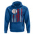 Patriotic Baseball American Flag Hoodie Sports Lover Gift - Wonder Print Shop