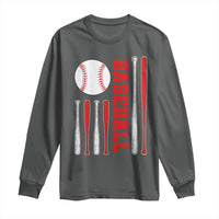 Patriotic Baseball American Flag Long Sleeve Shirt Sports Lover Gift - Wonder Print Shop