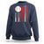 Patriotic Baseball American Flag Sweatshirt Sports Lover Gift - Wonder Print Shop