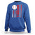 Patriotic Baseball American Flag Sweatshirt Sports Lover Gift - Wonder Print Shop