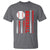 Patriotic Baseball American Flag T Shirt Sports Lover Gift - Wonder Print Shop