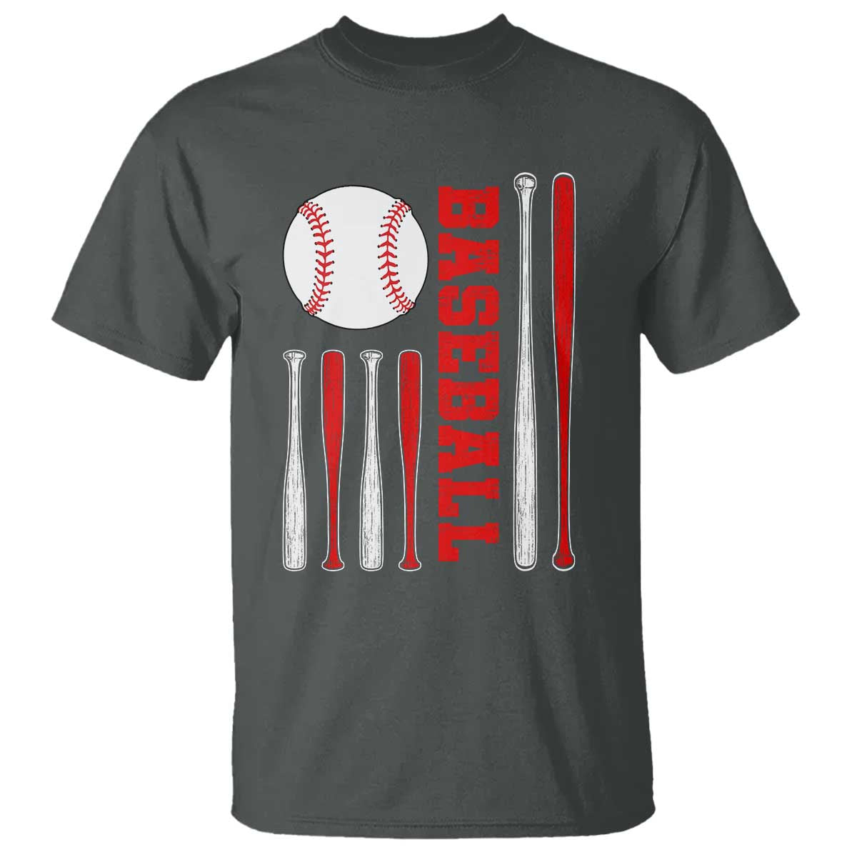Patriotic Baseball American Flag T Shirt Sports Lover Gift - Wonder Print Shop