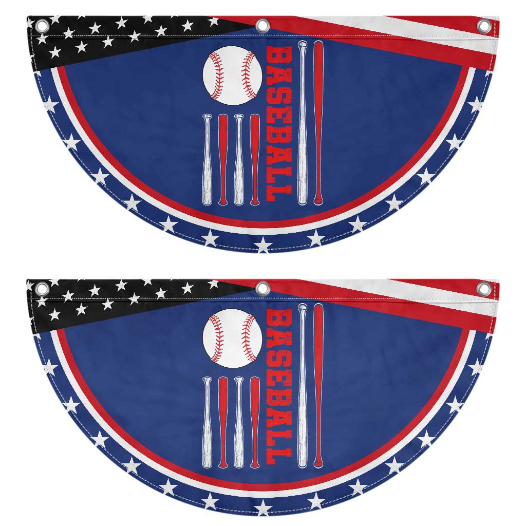 Baseball American Flag Patriotic Fan Flag Sports Lover Gift