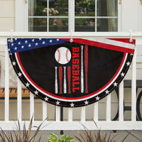 Baseball American Flag Patriotic Fan Flag Sports Lover Gift