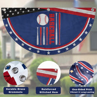 Baseball American Flag Patriotic Fan Flag Sports Lover Gift