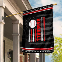 Patriotic Baseball American Flag Garden Flag Sports Lover Gift