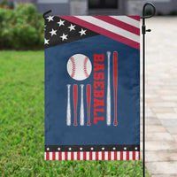 Patriotic Baseball American Flag Garden Flag Sports Lover Gift