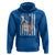 Patriotic Baseball Lover Hoodie USA American Flag Gift - Wonder Print Shop