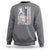 Patriotic Baseball Lover Sweatshirt USA American Flag Gift - Wonder Print Shop