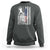 Patriotic Baseball Lover Sweatshirt USA American Flag Gift - Wonder Print Shop