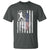 Patriotic Baseball Lover T Shirt USA American Flag Gift - Wonder Print Shop
