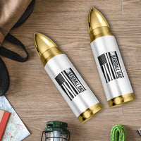 Baseball Dad Patriotic Bullet Tumbler USA American Flag Gift