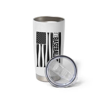 Baseball Dad Patriotic Tumbler Cup USA American Flag Gift