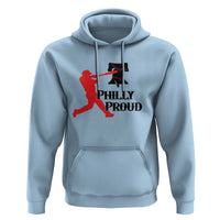 Baseball Lover Hoodie Vintage Liberty Bell Philly Proud - Wonder Print Shop
