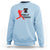 Baseball Lover Sweatshirt Vintage Liberty Bell Philly Proud - Wonder Print Shop