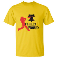 Baseball Lover T Shirt Vintage Liberty Bell Philly Proud - Wonder Print Shop