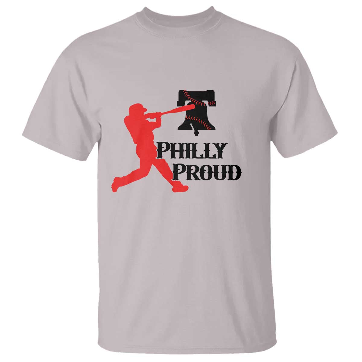 Baseball Lover T Shirt Vintage Liberty Bell Philly Proud - Wonder Print Shop