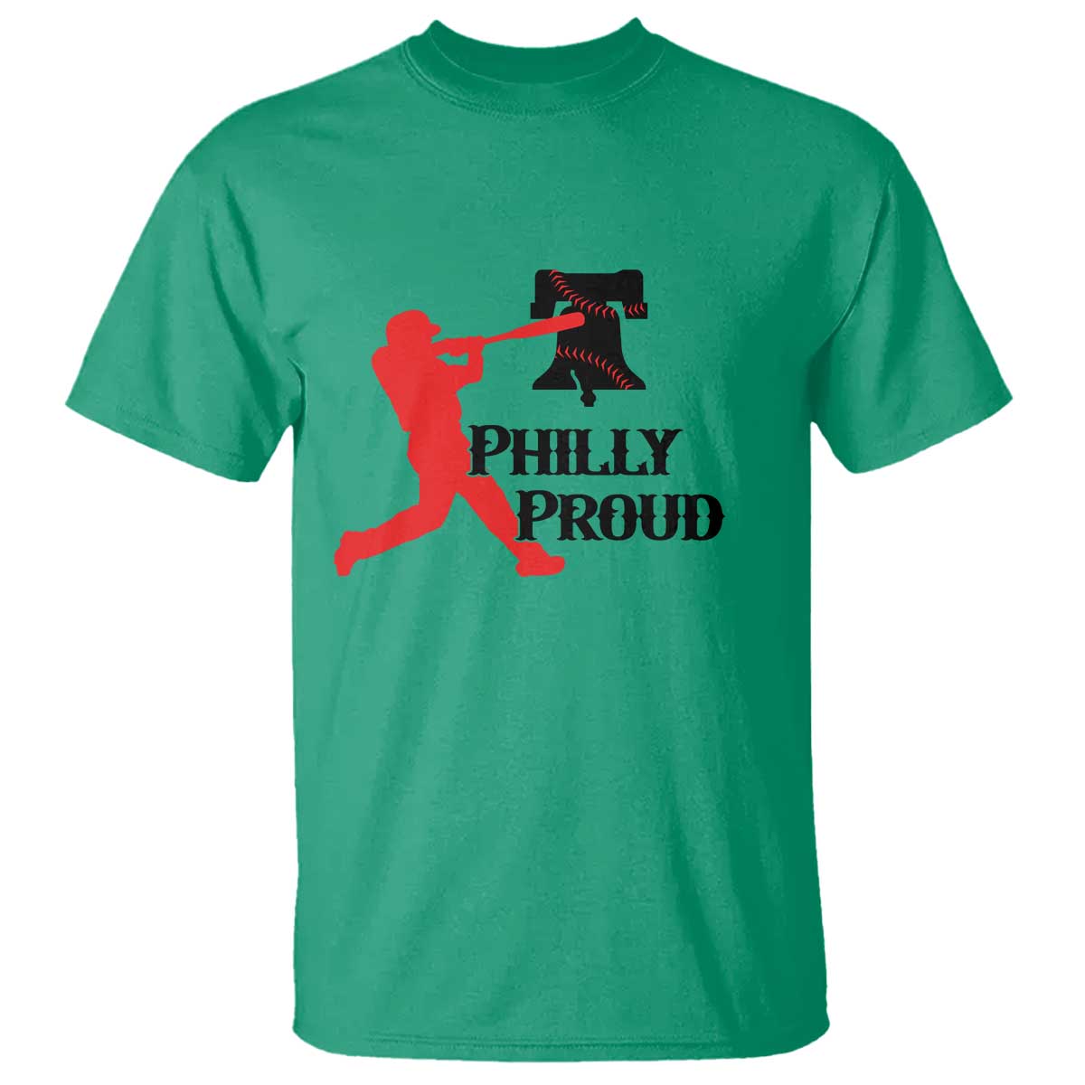 Baseball Lover T Shirt Vintage Liberty Bell Philly Proud - Wonder Print Shop