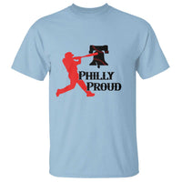 Baseball Lover T Shirt Vintage Liberty Bell Philly Proud - Wonder Print Shop