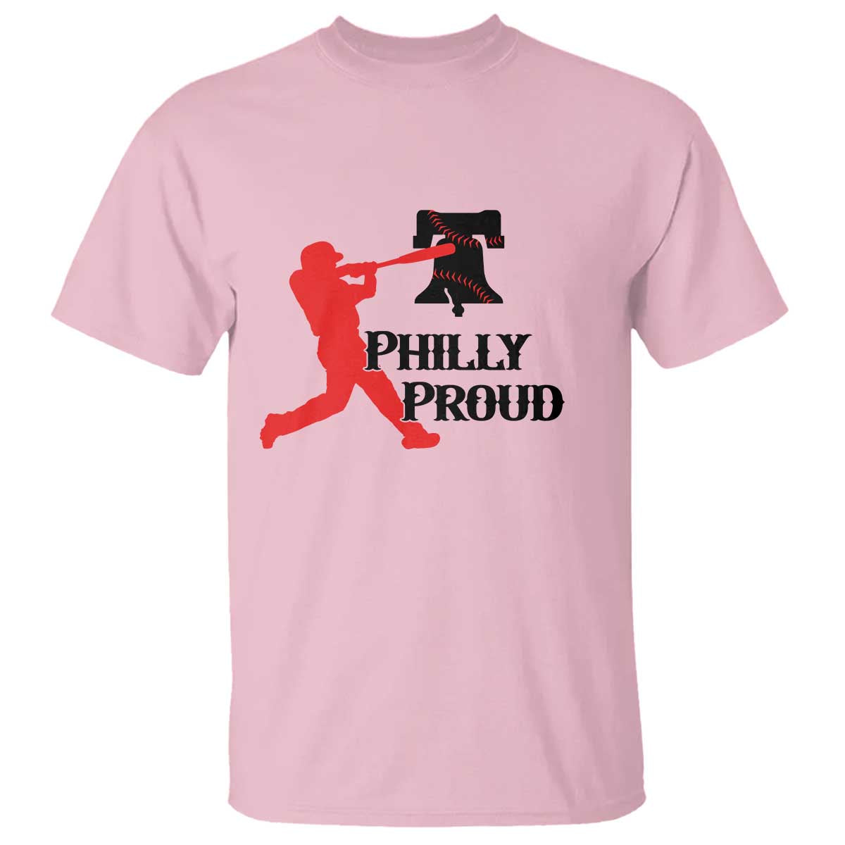 Baseball Lover T Shirt Vintage Liberty Bell Philly Proud - Wonder Print Shop