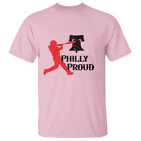 Baseball Lover T Shirt Vintage Liberty Bell Philly Proud - Wonder Print Shop
