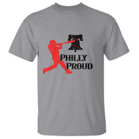 Baseball Lover T Shirt Vintage Liberty Bell Philly Proud - Wonder Print Shop