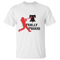 Baseball Lover T Shirt Vintage Liberty Bell Philly Proud - Wonder Print Shop