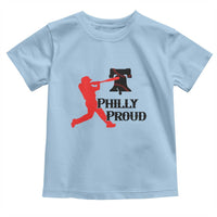 Baseball Lover Toddler T Shirt Vintage Liberty Bell Philly Proud - Wonder Print Shop