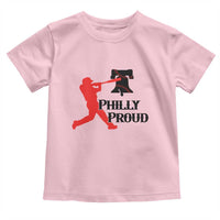 Baseball Lover Toddler T Shirt Vintage Liberty Bell Philly Proud - Wonder Print Shop