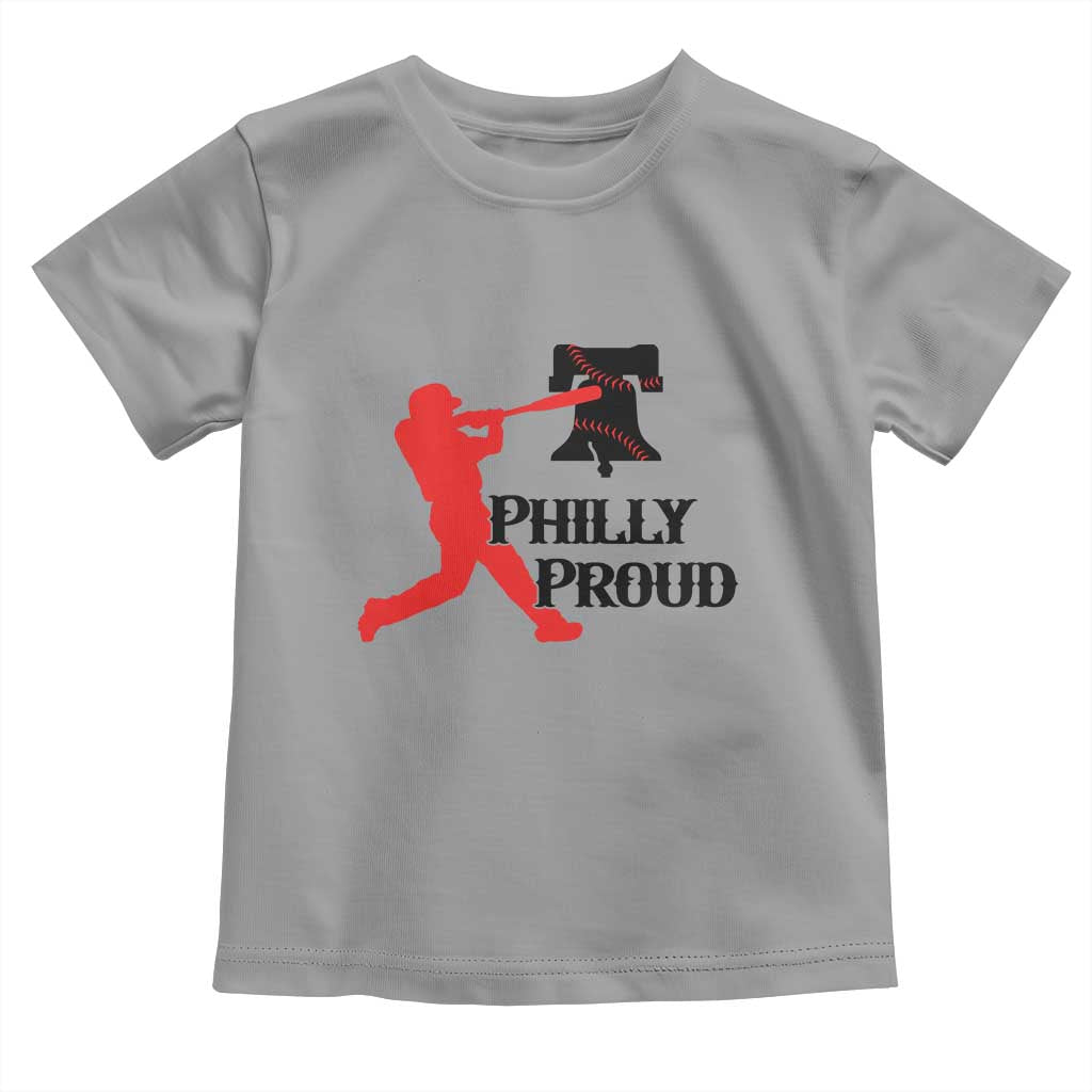 Baseball Lover Toddler T Shirt Vintage Liberty Bell Philly Proud - Wonder Print Shop
