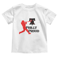 Baseball Lover Toddler T Shirt Vintage Liberty Bell Philly Proud - Wonder Print Shop