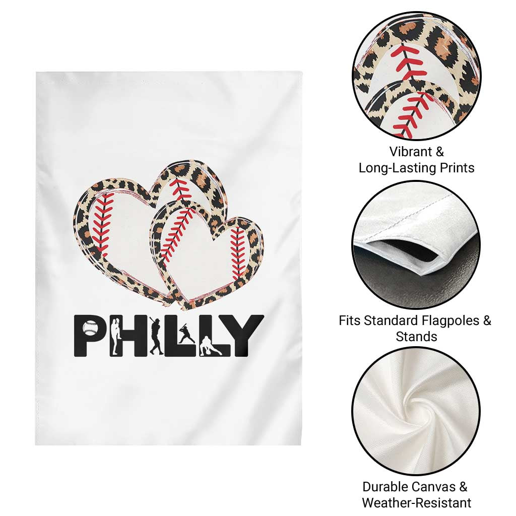 Funny Vintage Philly Baseball Garden Flag Sport Humor Gift - Wonder Print Shop