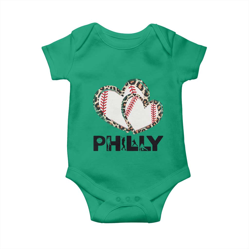 Funny Vintage Philly Baseball Baby Onesie Sport Humor Gift - Wonder Print Shop