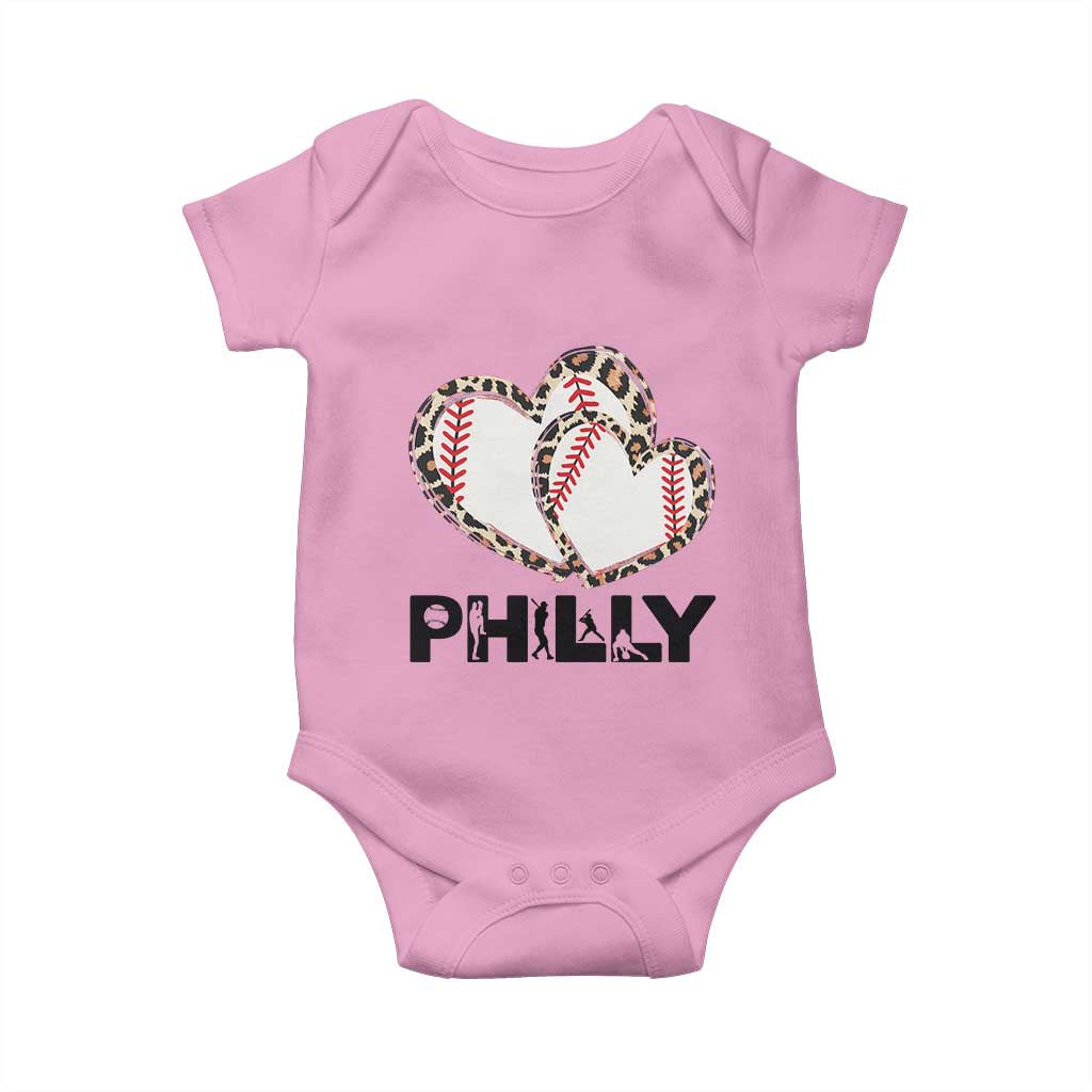 Funny Vintage Philly Baseball Baby Onesie Sport Humor Gift - Wonder Print Shop