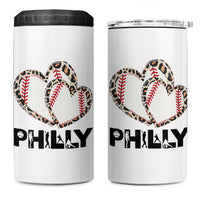 Funny Vintage Philly Baseball 4 in 1 Can Cooler Tumbler Sport Humor Gift