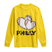 Funny Vintage Philly Baseball Long Sleeve Shirt Sport Humor Gift - Wonder Print Shop