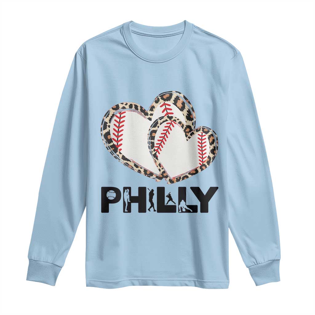 Funny Vintage Philly Baseball Long Sleeve Shirt Sport Humor Gift - Wonder Print Shop