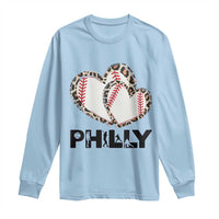 Funny Vintage Philly Baseball Long Sleeve Shirt Sport Humor Gift - Wonder Print Shop