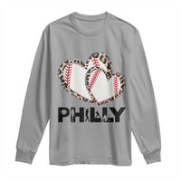 Funny Vintage Philly Baseball Long Sleeve Shirt Sport Humor Gift - Wonder Print Shop
