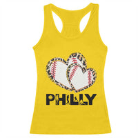 Funny Vintage Philly Baseball Racerback Tank Top Sport Humor Gift - Wonder Print Shop