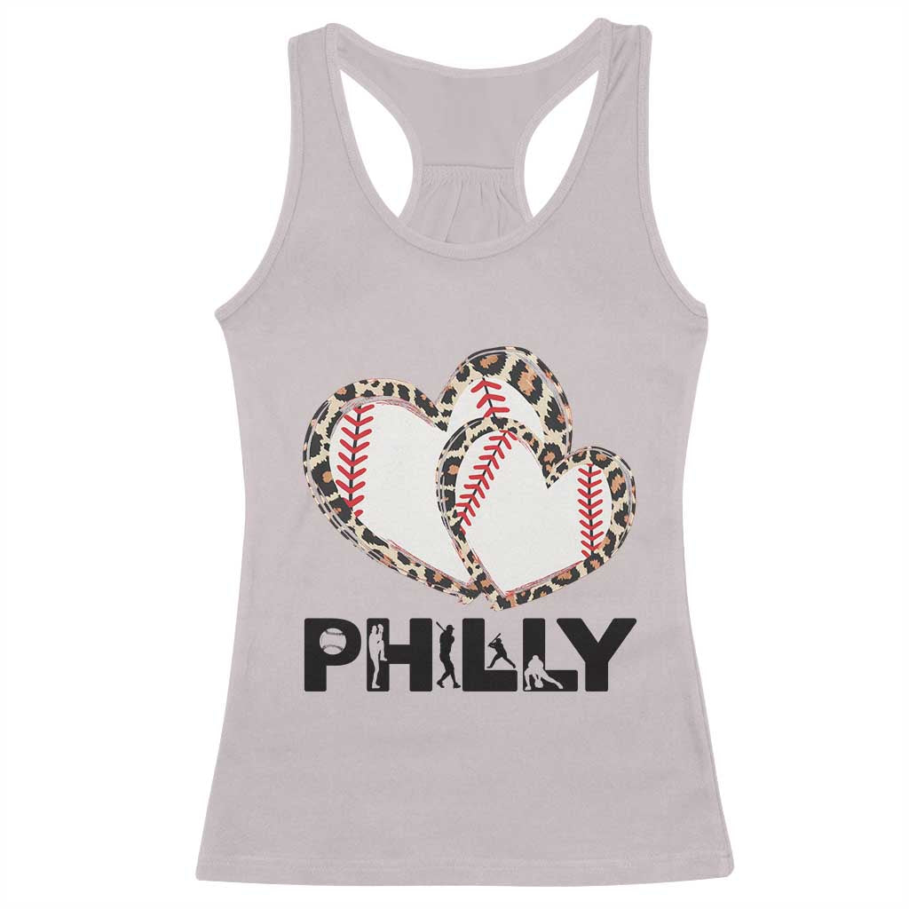 Funny Vintage Philly Baseball Racerback Tank Top Sport Humor Gift - Wonder Print Shop