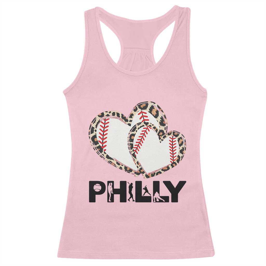Funny Vintage Philly Baseball Racerback Tank Top Sport Humor Gift - Wonder Print Shop