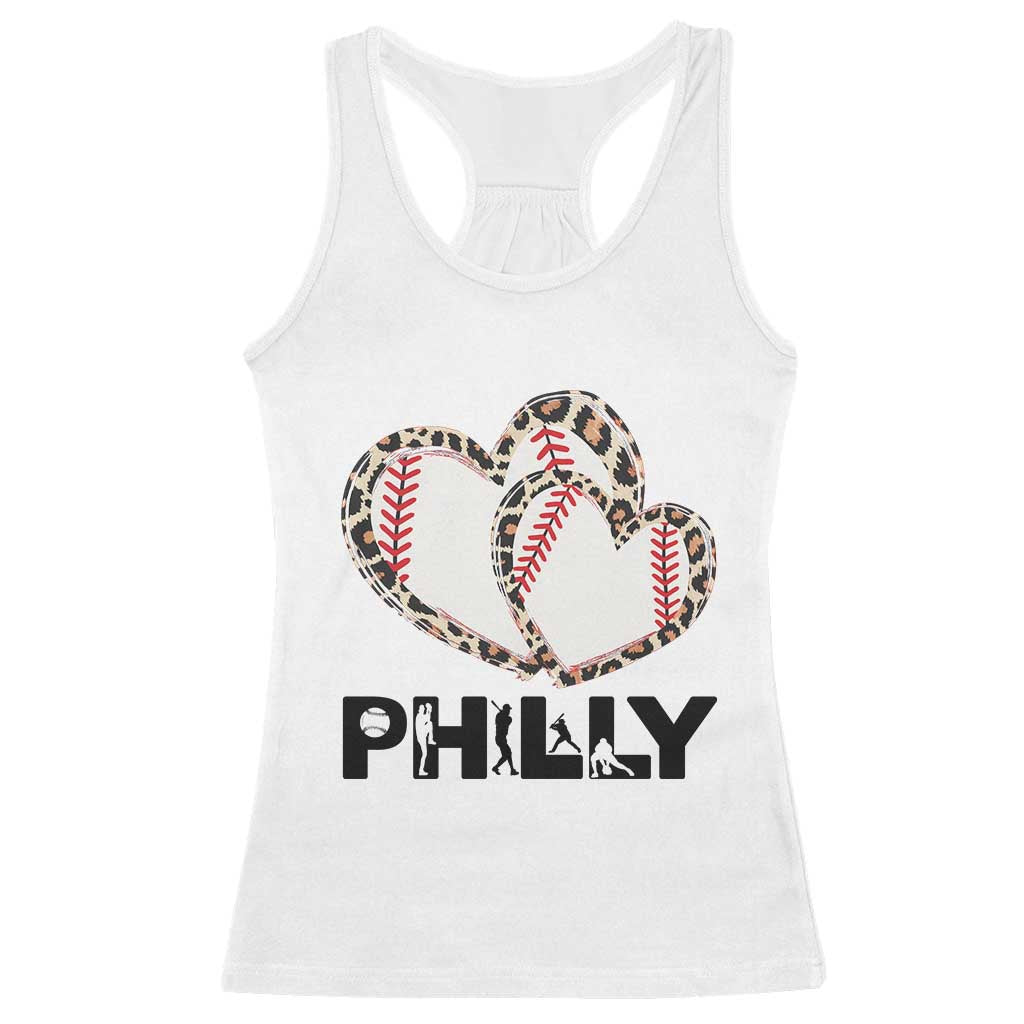 Funny Vintage Philly Baseball Racerback Tank Top Sport Humor Gift - Wonder Print Shop
