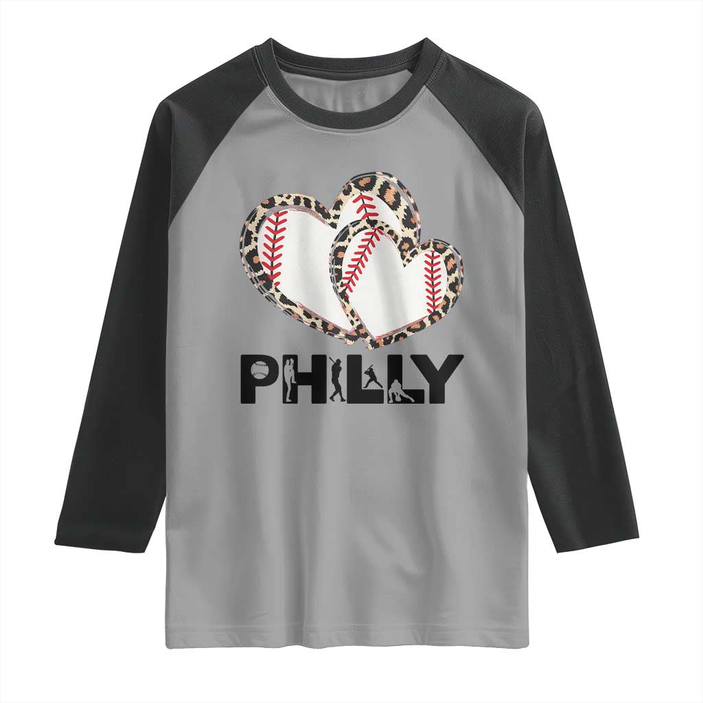 Funny Vintage Philly Baseball Raglan Shirt Sport Humor Gift - Wonder Print Shop