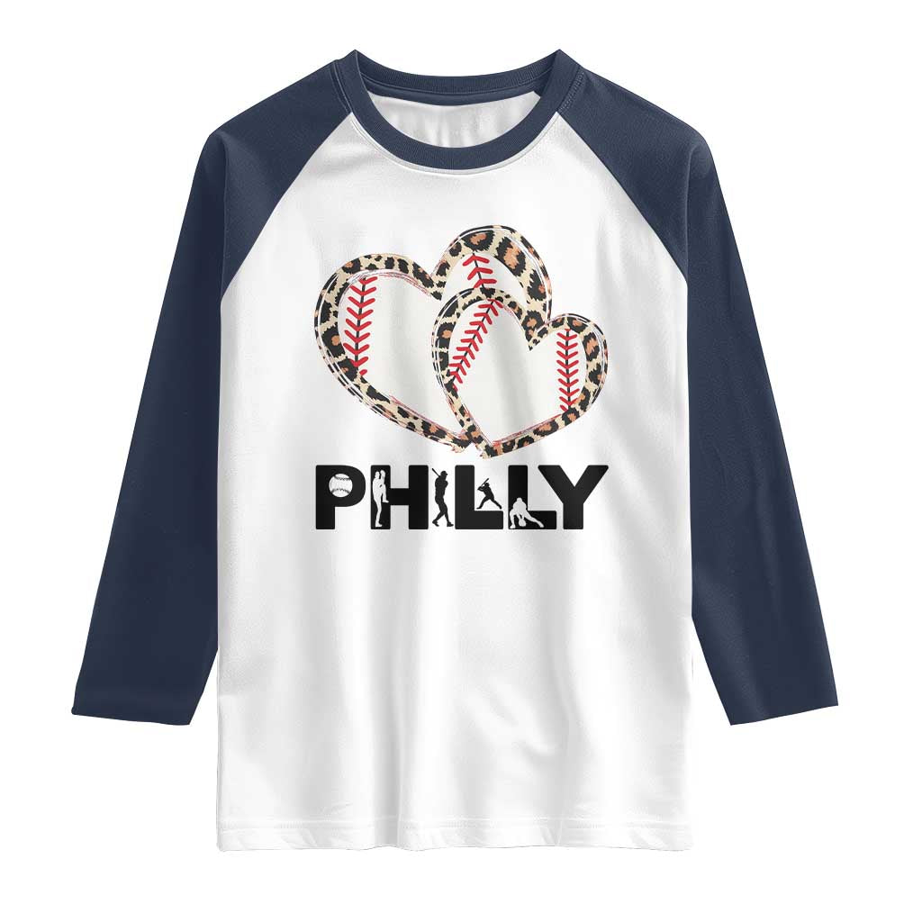 Funny Vintage Philly Baseball Raglan Shirt Sport Humor Gift - Wonder Print Shop