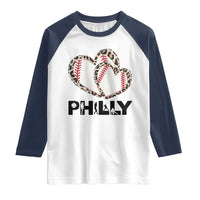 Funny Vintage Philly Baseball Raglan Shirt Sport Humor Gift - Wonder Print Shop